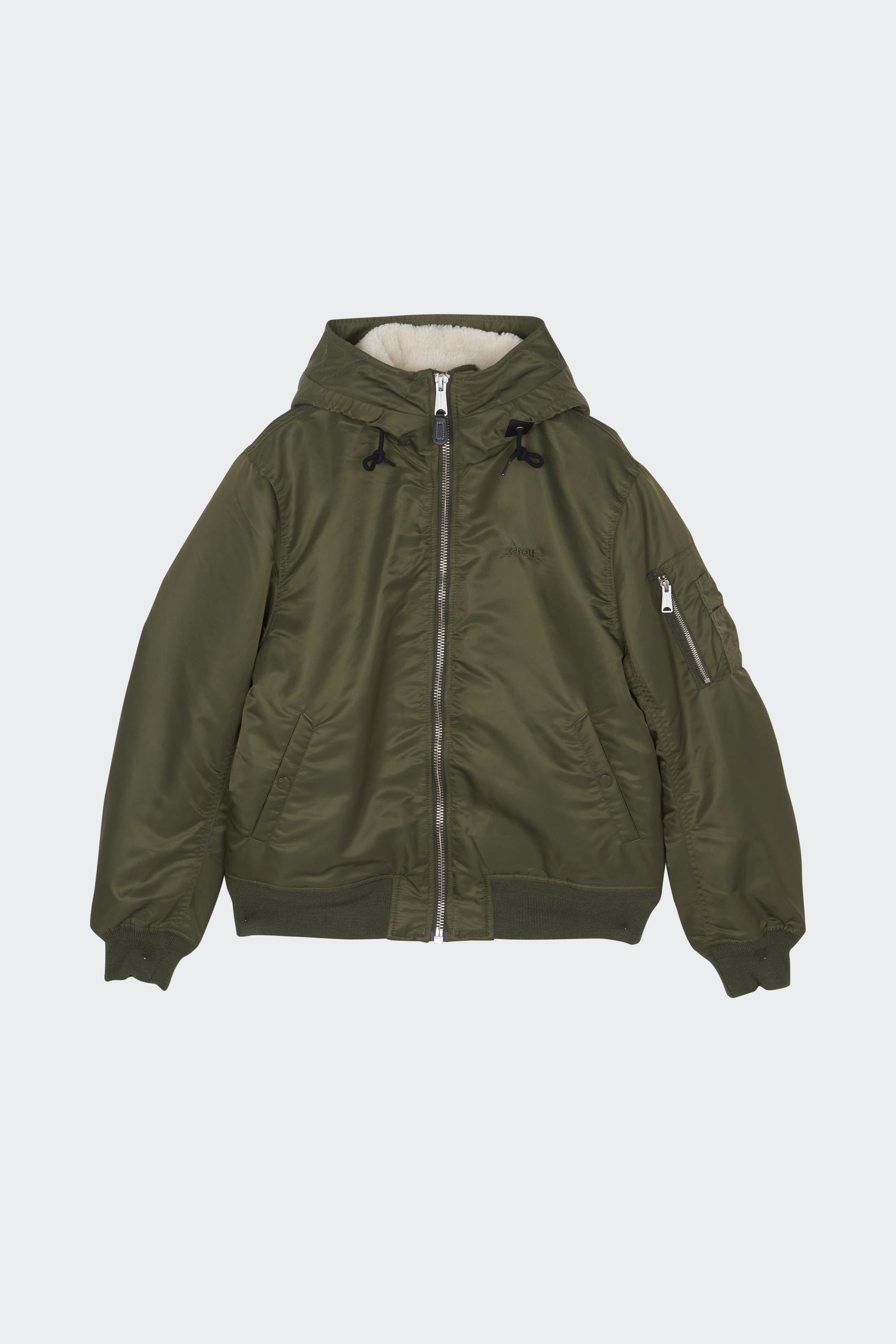 jacket | Khaki by SCHOTT jacket Khaki