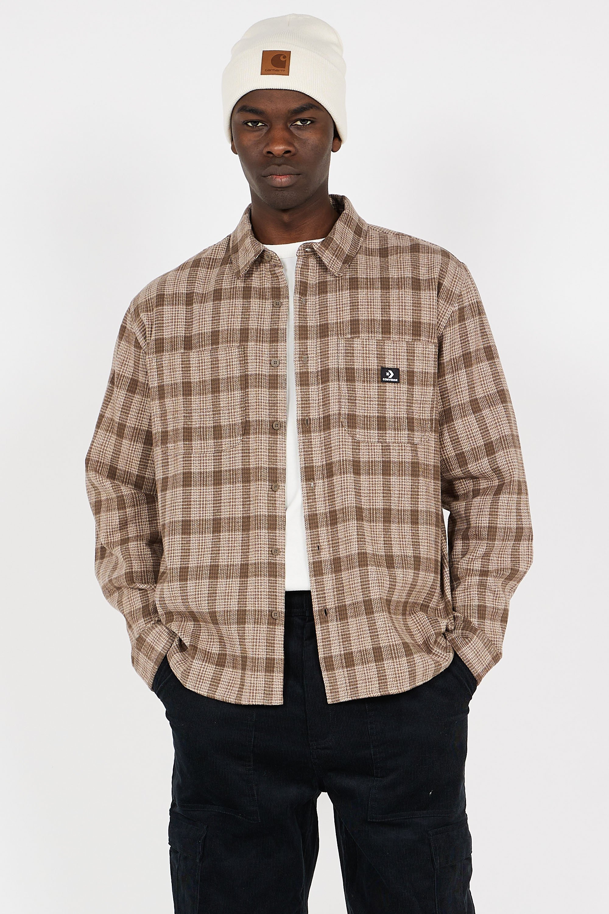 Shirt | Beige by CONVERSE Shirt Beige