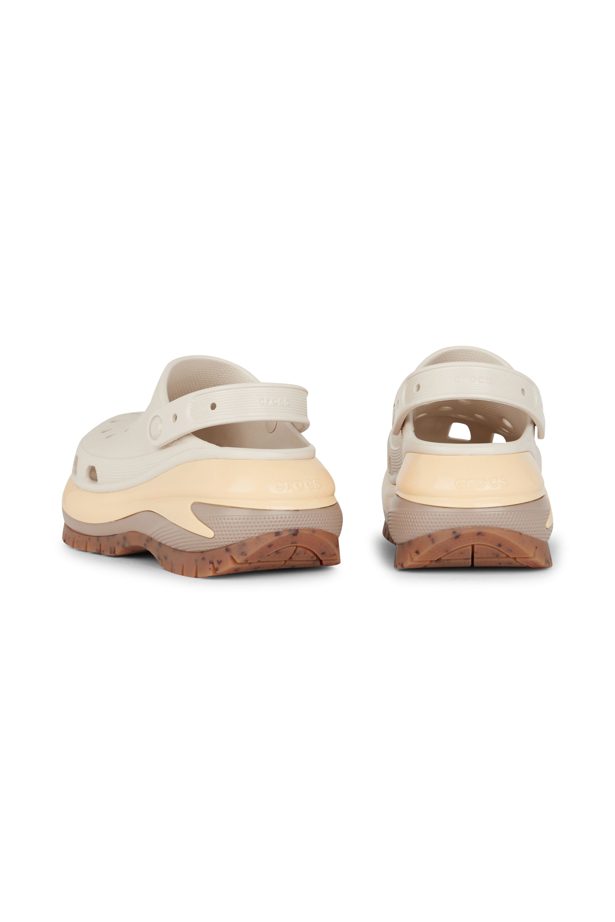 Flat furry sheepskin sandals Beige