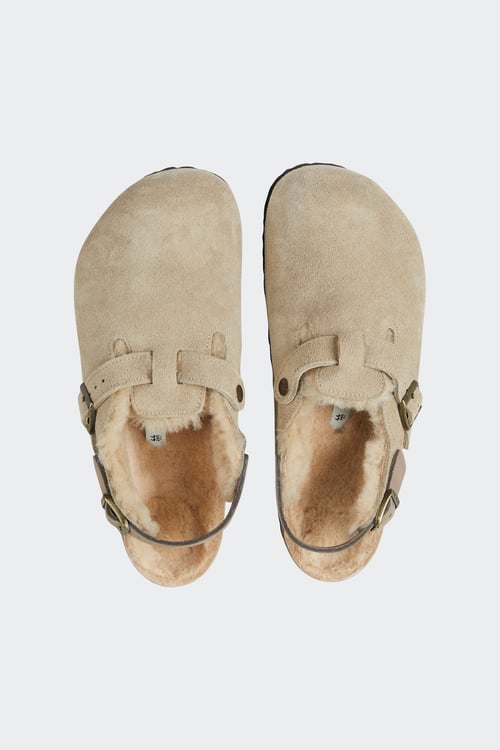 BIRKENSTOCK Sabots Beige
