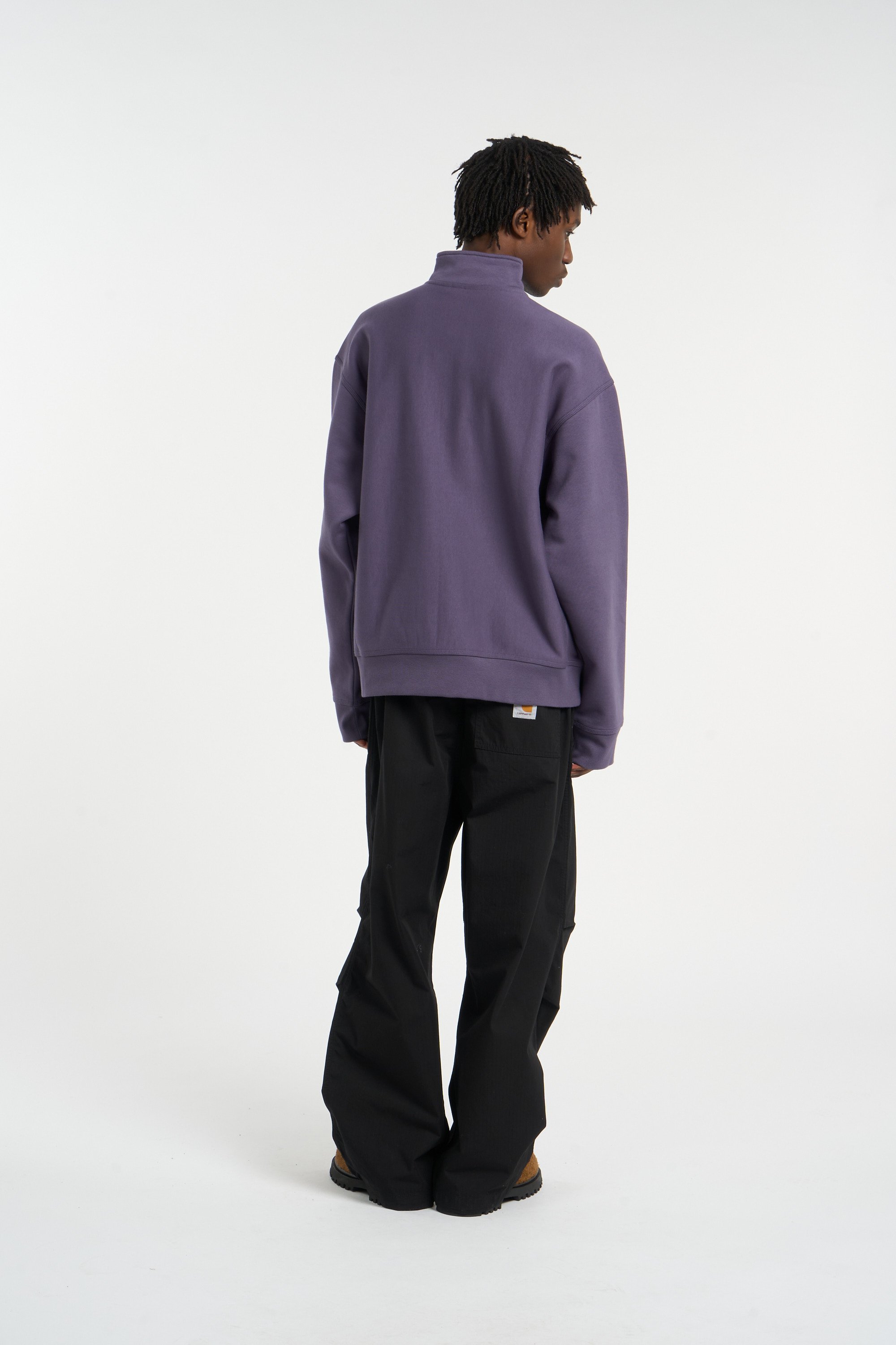 Slim-fit zip-up tracksuit top  | Purple CARHARTT WIP Men