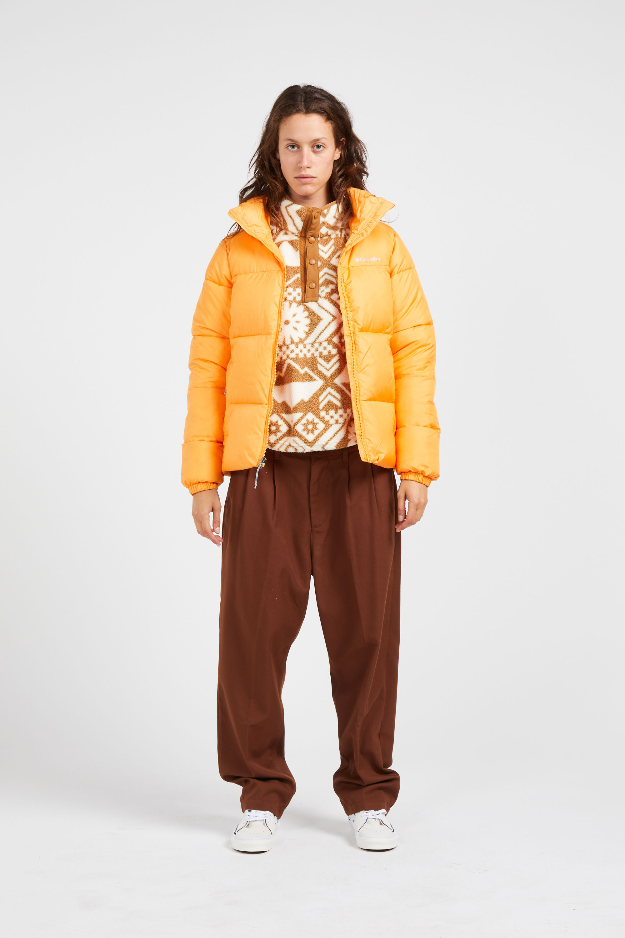 Puffer Jacket Orange