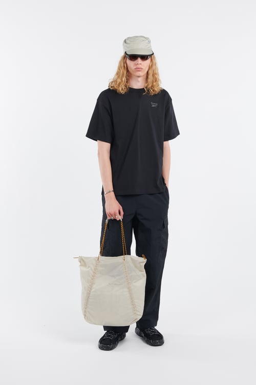 KLATTERMUSEN Tote bag Beige