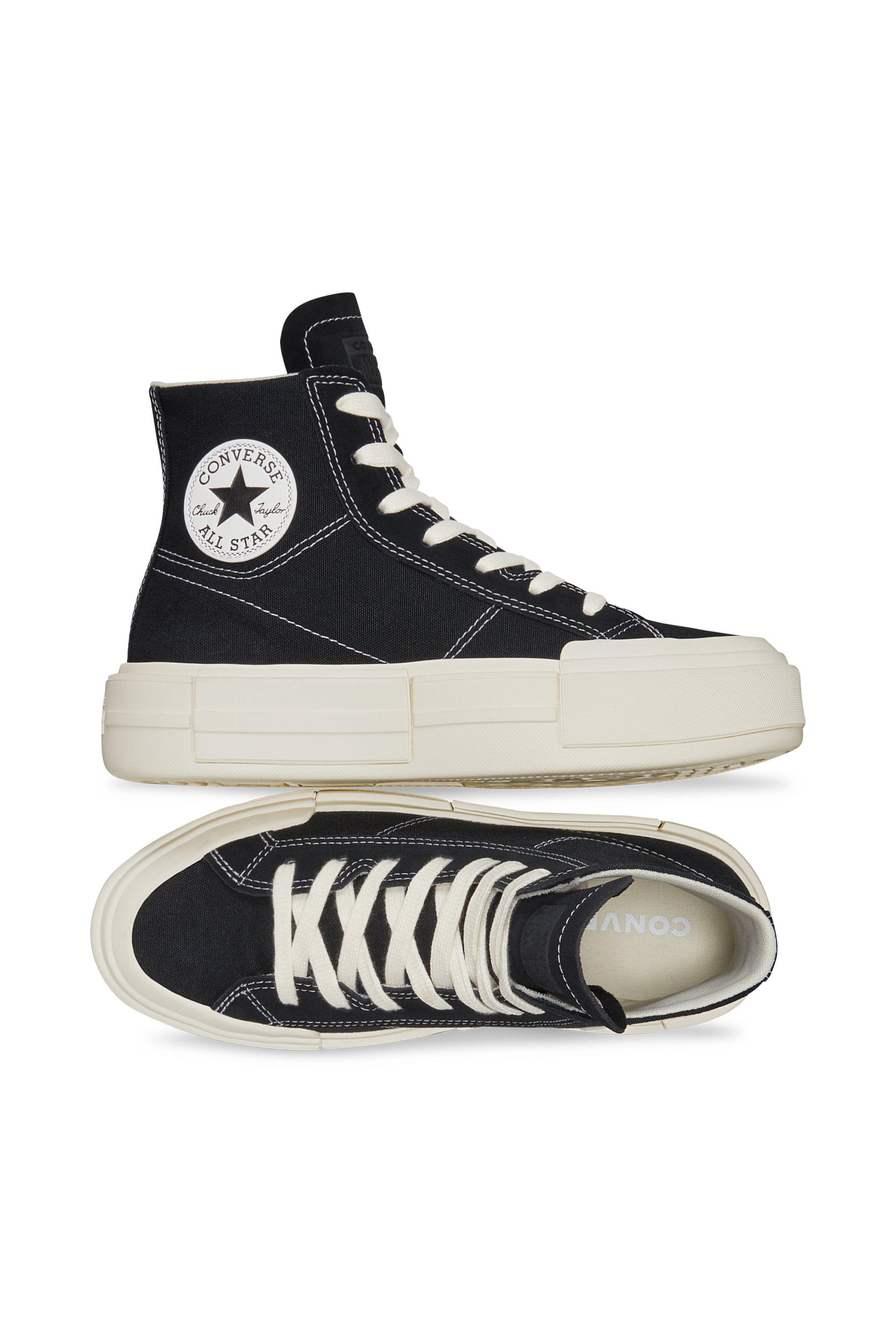 High-top sneakers Black