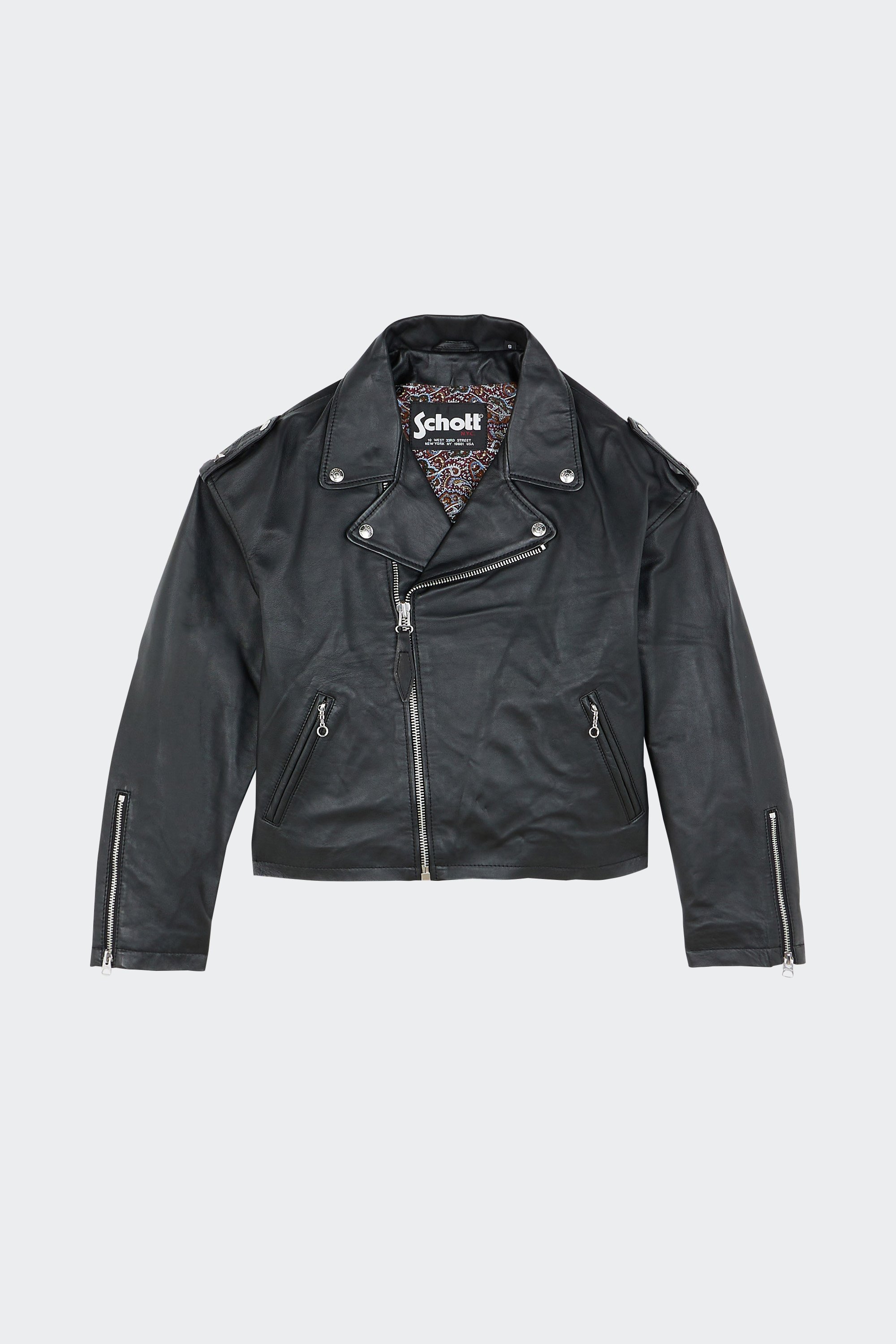 Jacket | Black by SCHOTT Jacket Black