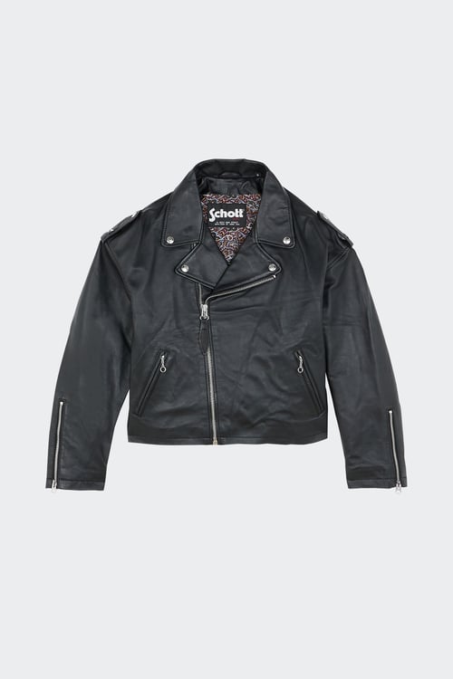 SCHOTT Veste Noir