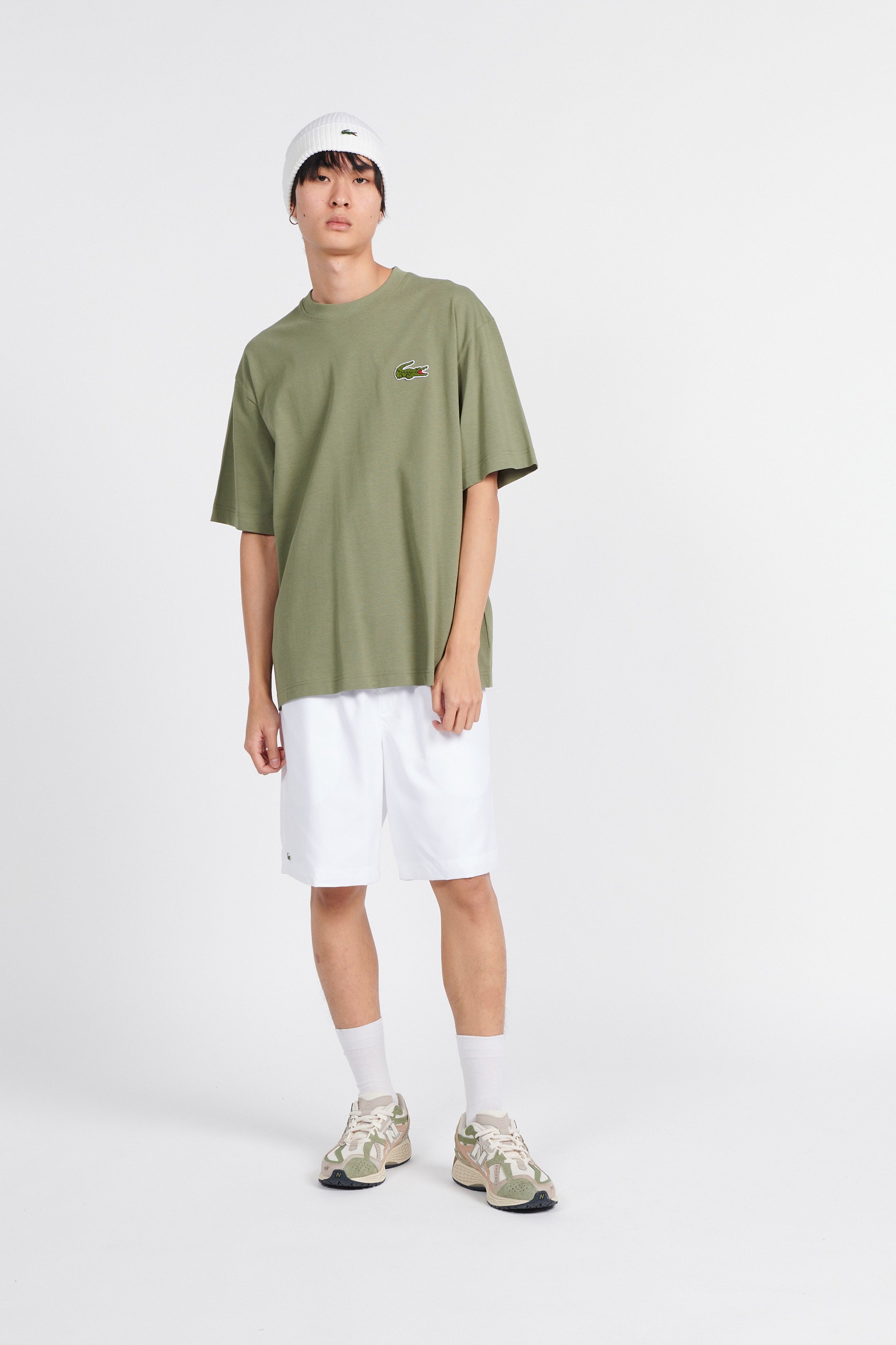 Short LACOSTE Blanc