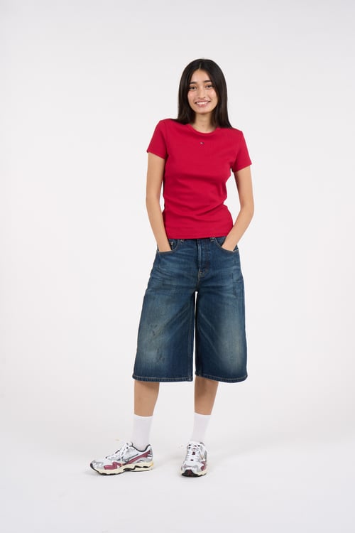 TOMMY JEANS Bermuda shorts Blue