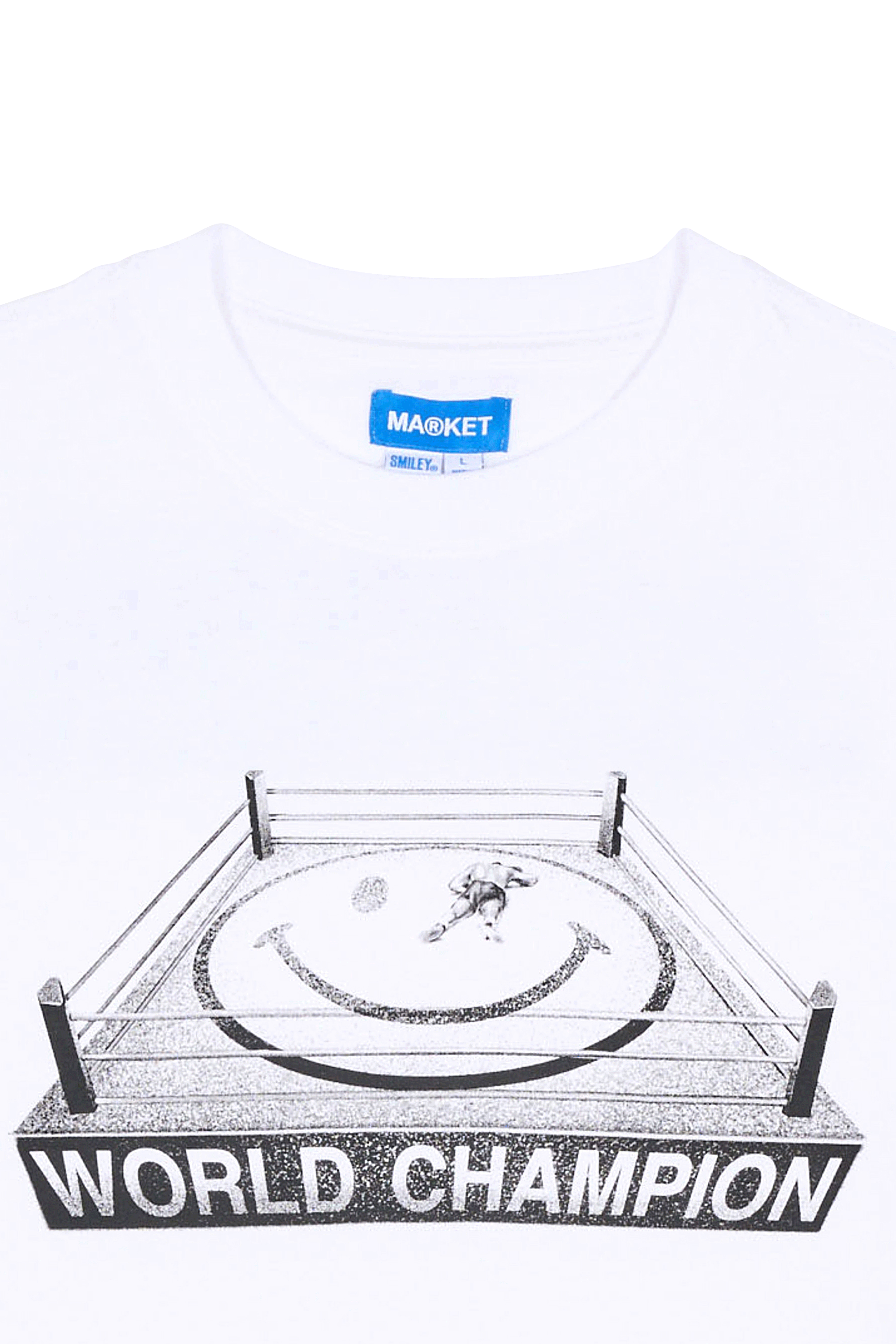 Regular-fit round-neck cotton T-shirt White
