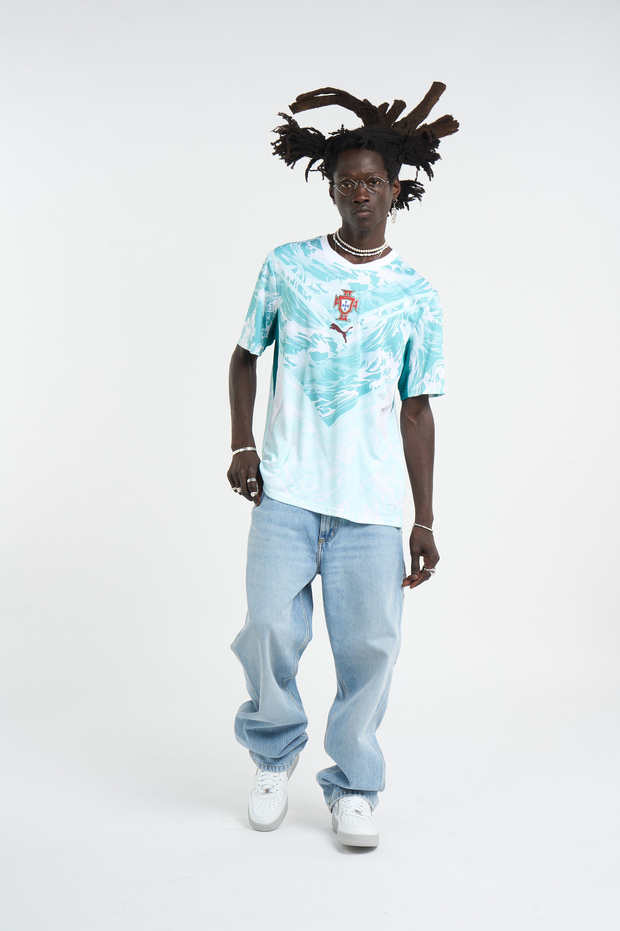 jean CARHARTT WIP Bleu