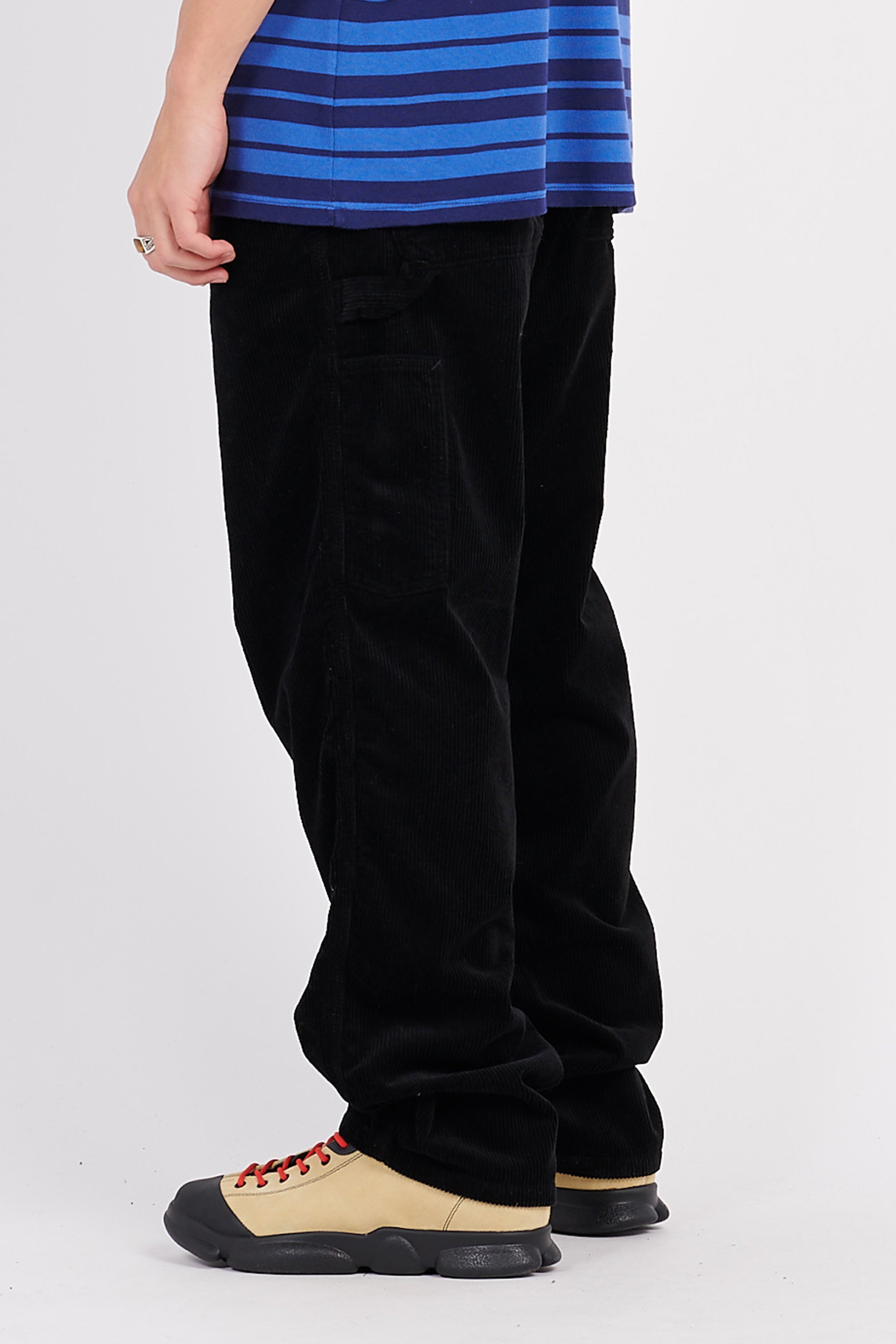 Pantalon droit en velours | Noir CARHARTT WIP Homme