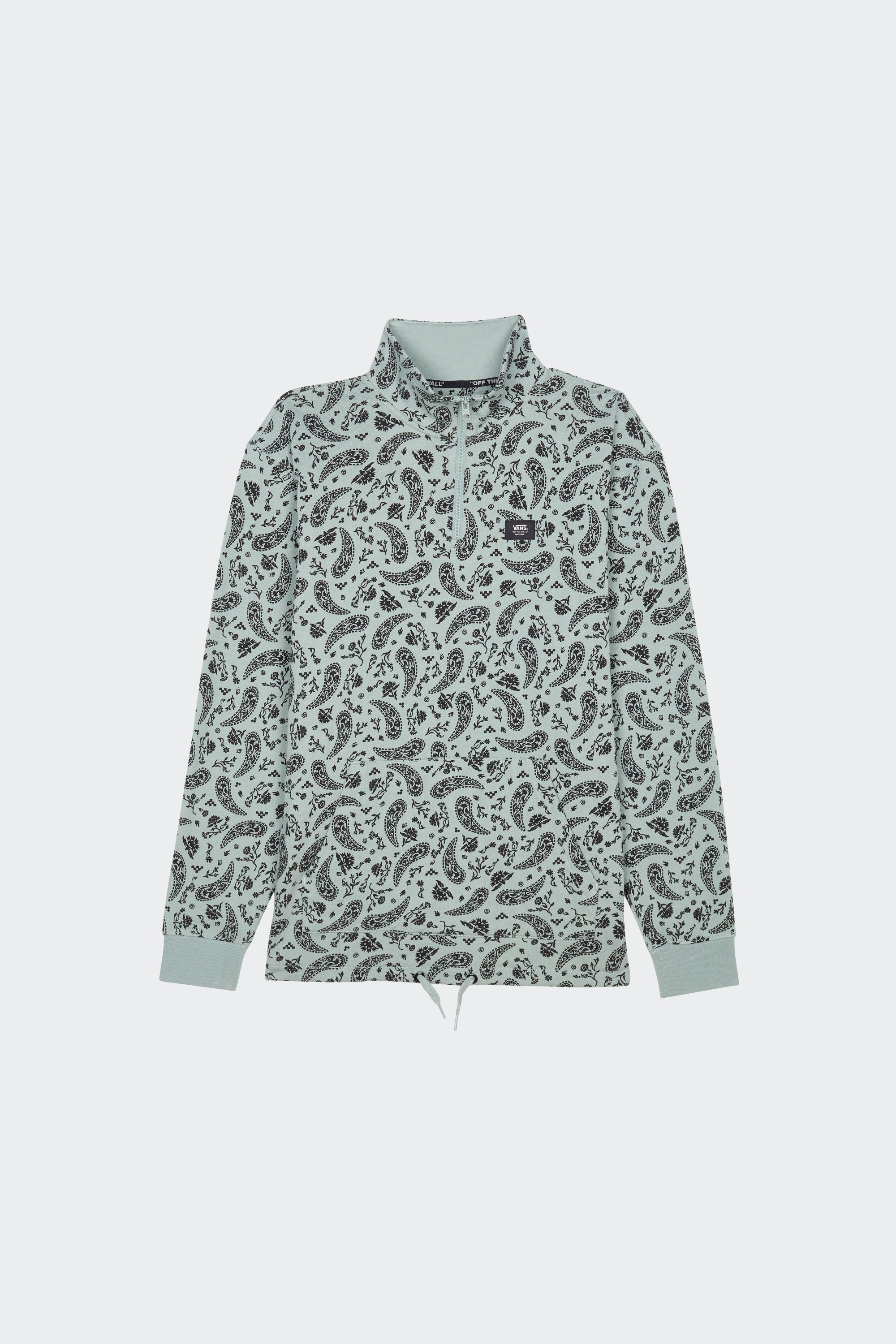 Sweatshirt à col zippé | Vert by VANS Sweatshirt à col zippé Vert