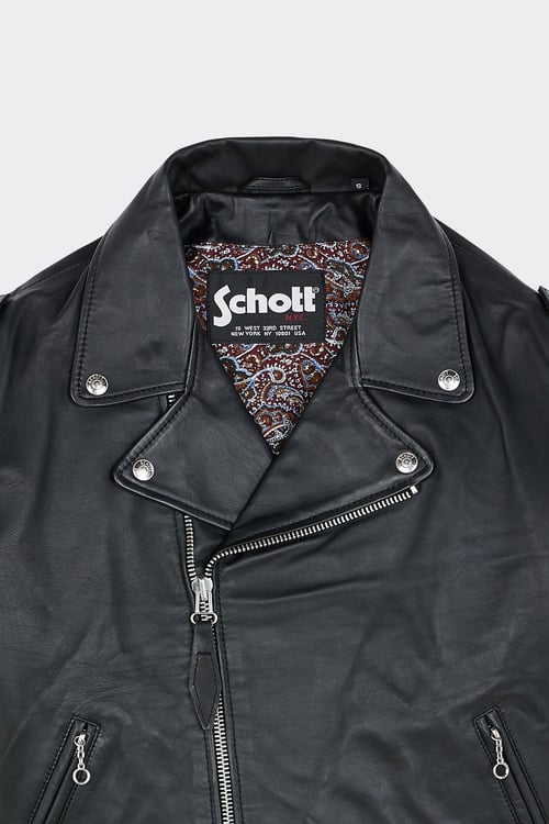 SCHOTT Veste Noir