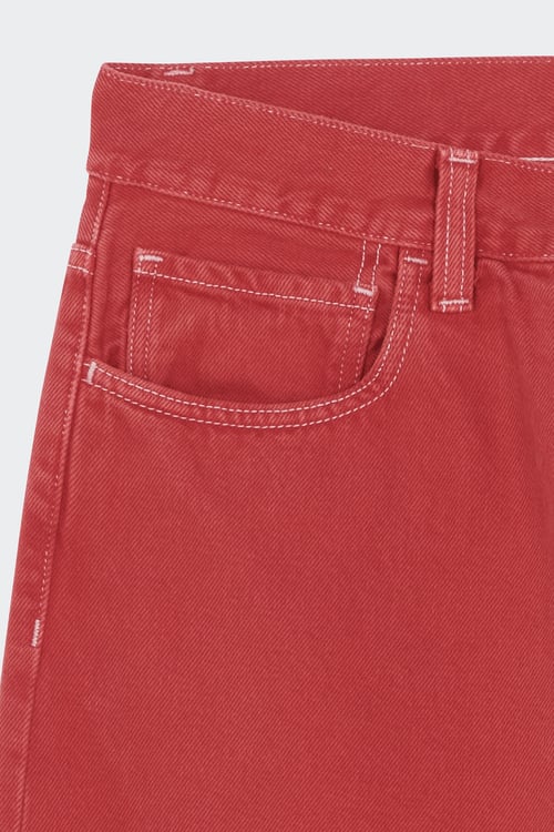 CARHARTT WIP Pantalon Rouge