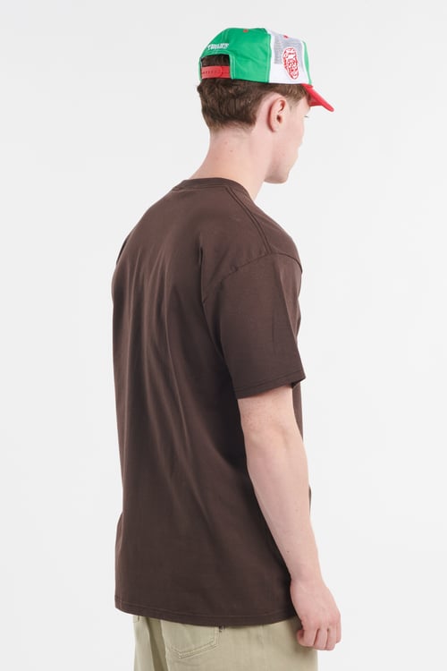 HUF T-shirt Marron