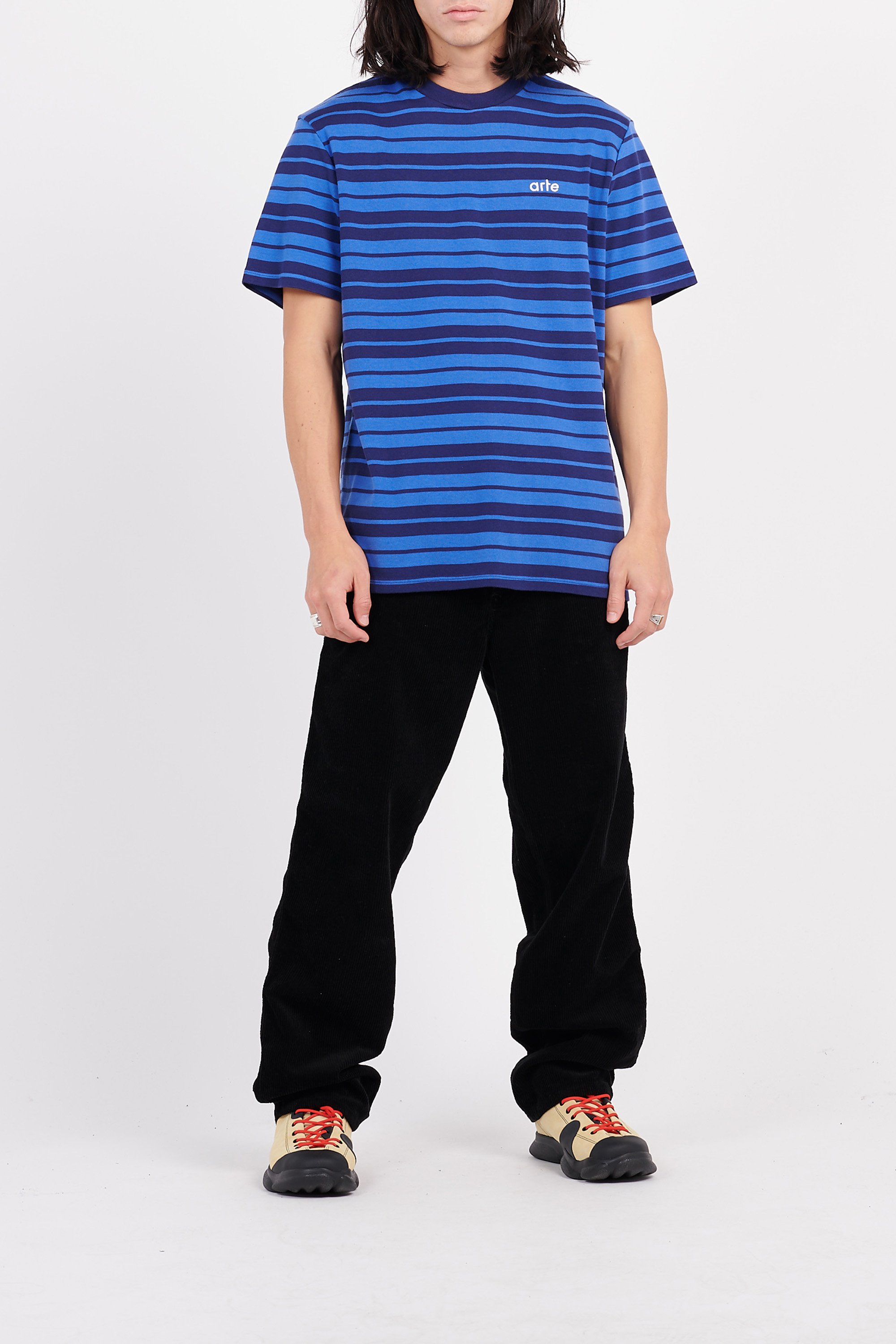Pantalon droit en velours | Noir CARHARTT WIP Homme