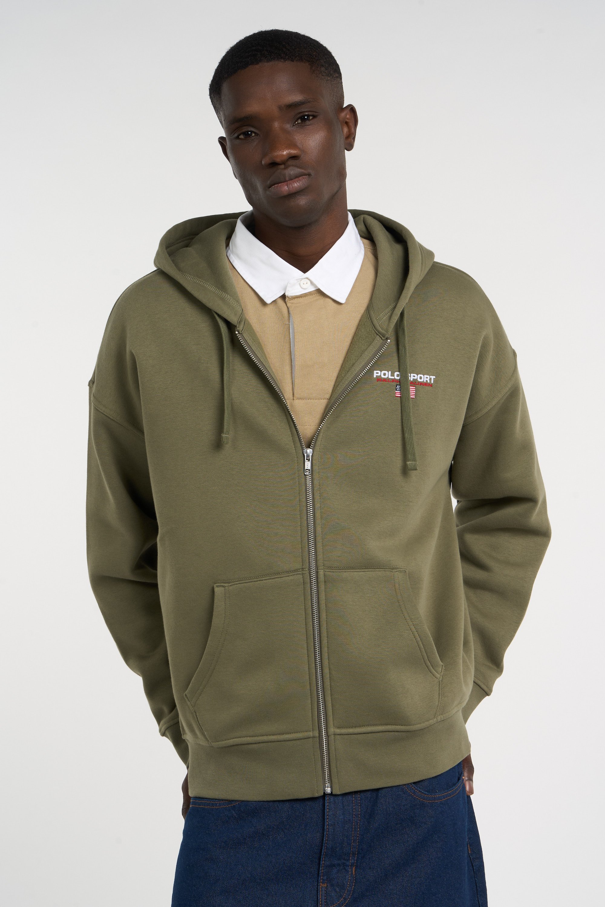Hoodie zippé | Vert POLO RALPH LAUREN Homme