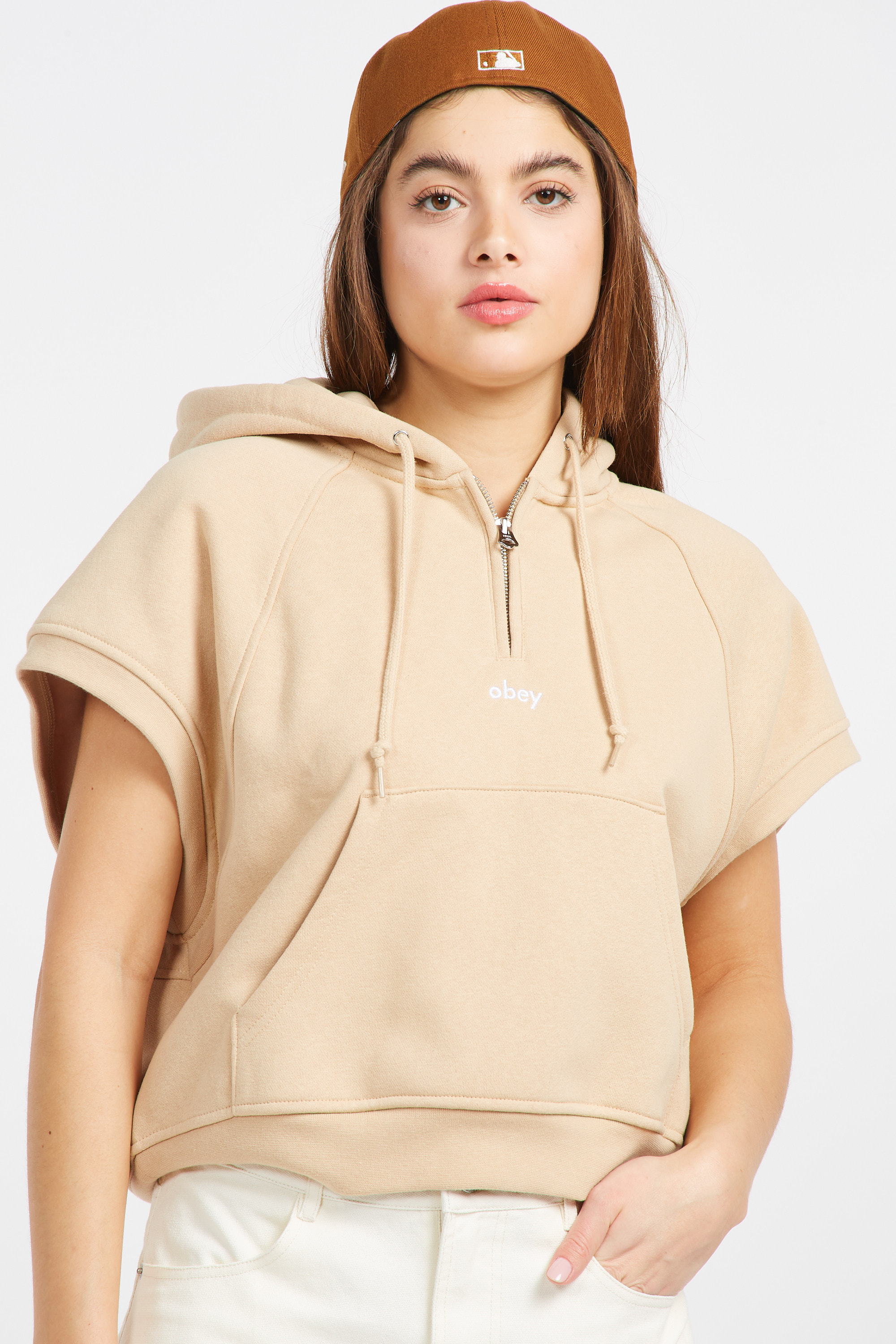 Hoodie Beige