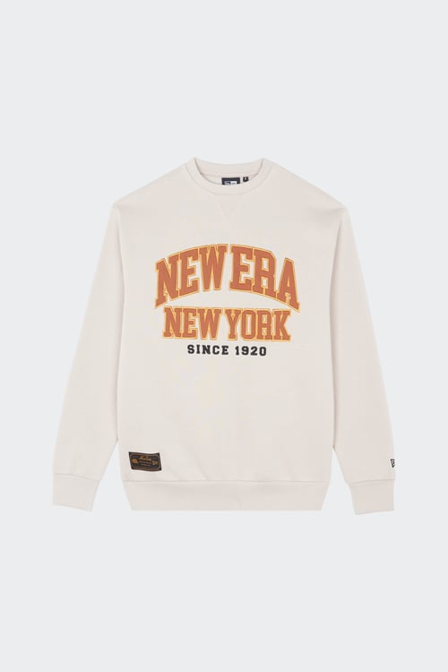NEW ERA Sweatshirt Beige