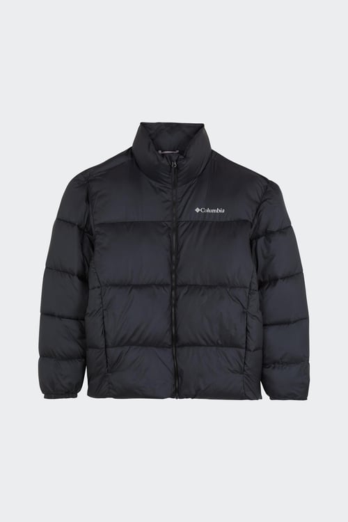 COLUMBIA Lightweight quilted padded jacket with high neck Black