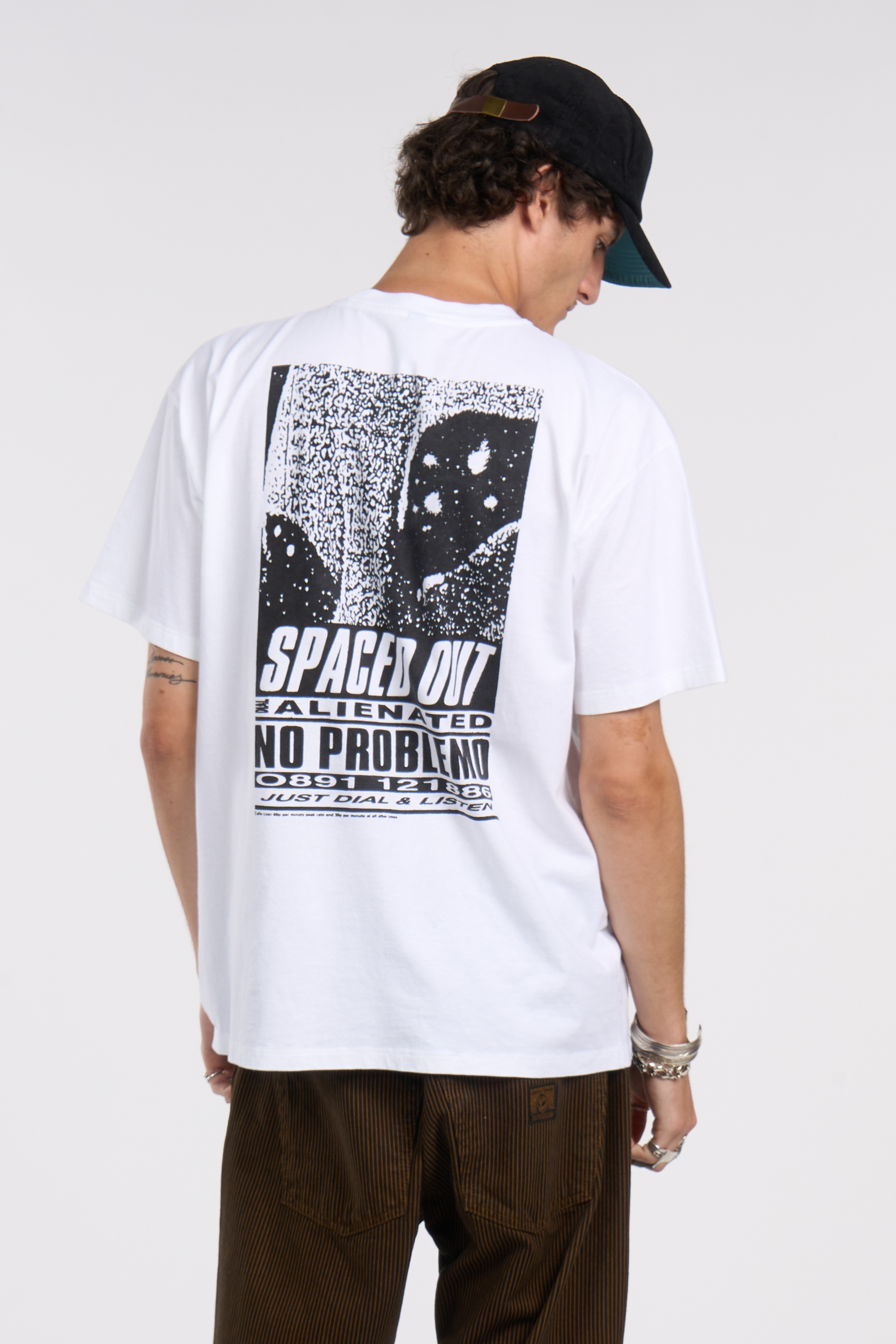 Regular-fit round-neck cotton T-shirt White