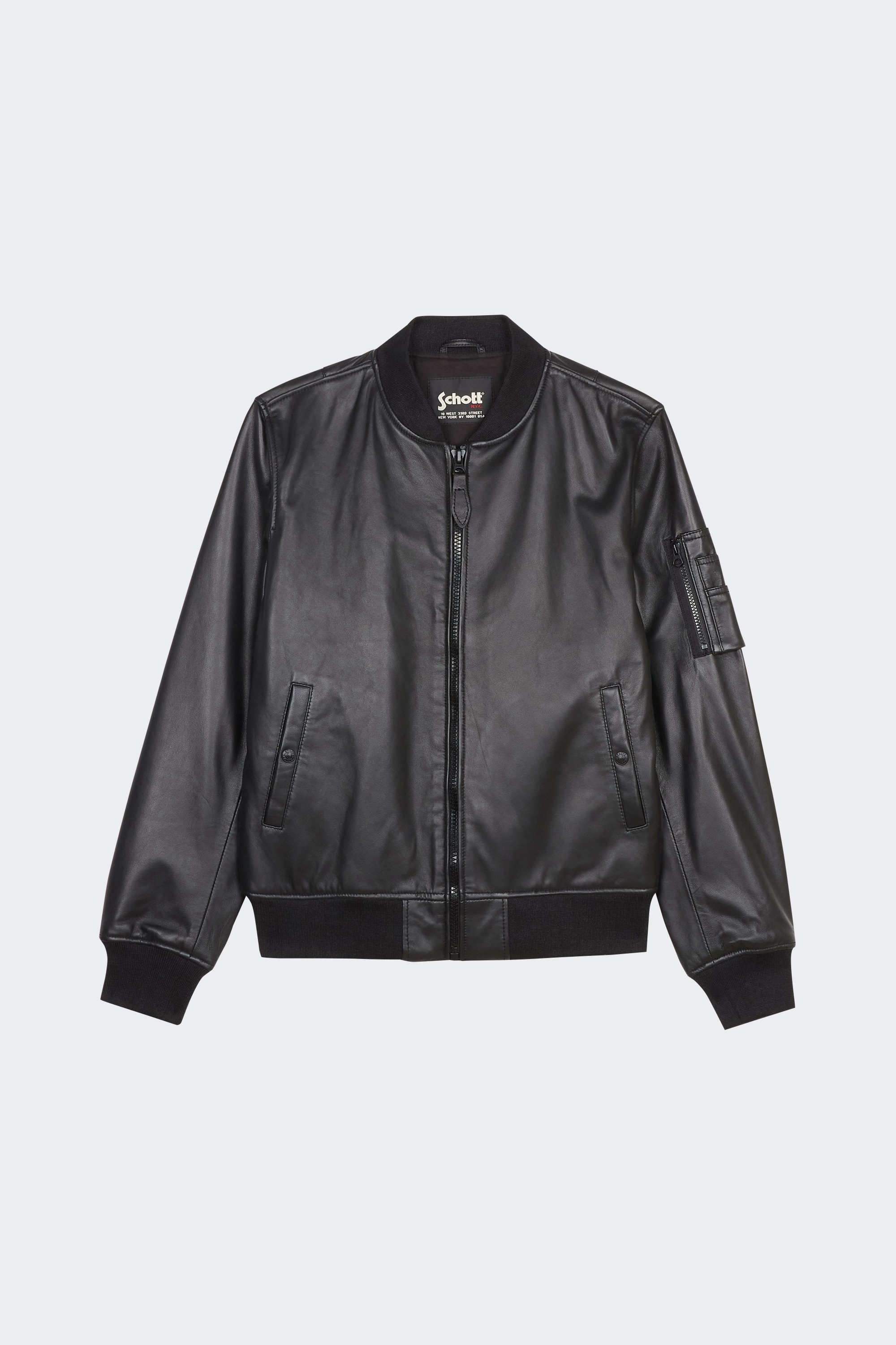 Jacket | Black by SCHOTT Jacket Black
