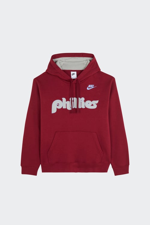NIKE MLB Hoodie Rouge