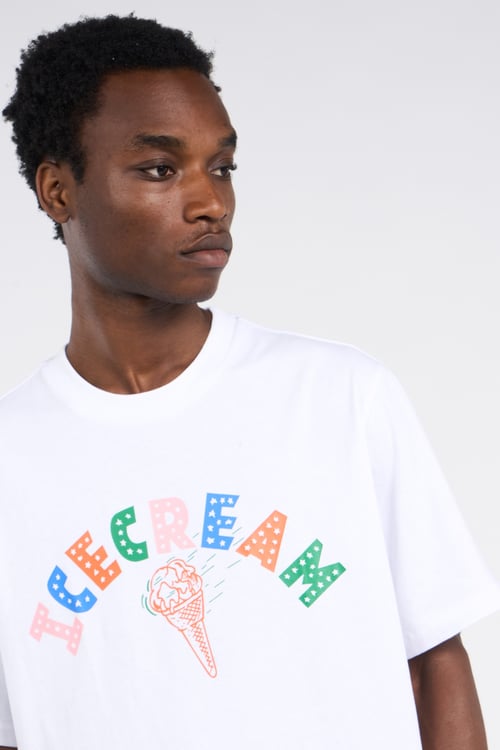 ICE CREAM T-shirt Blanc
