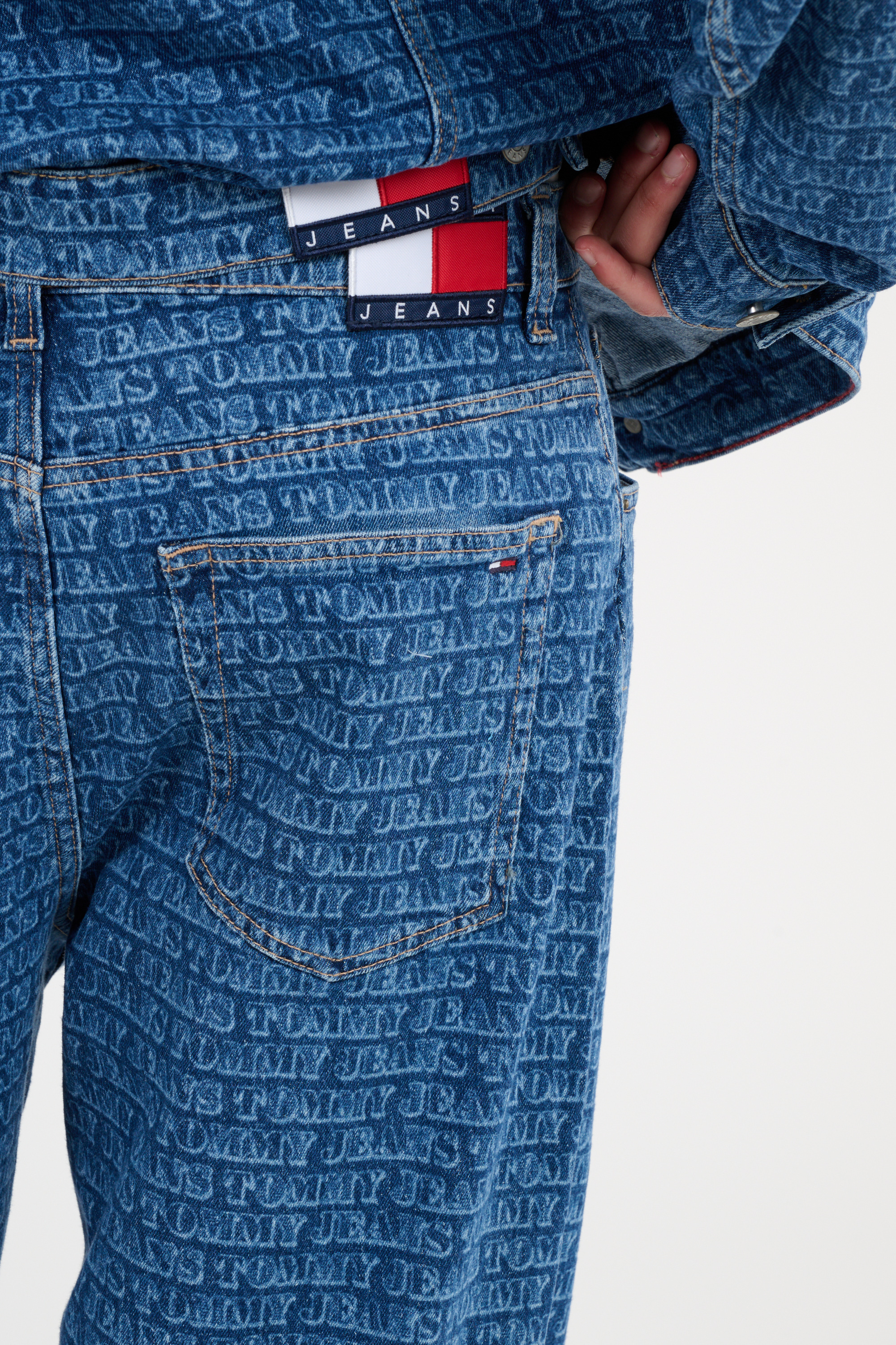 Jean baggy Bleu