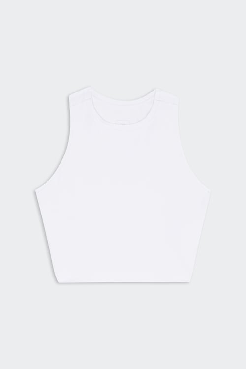 Crop top - Taille M Blanc