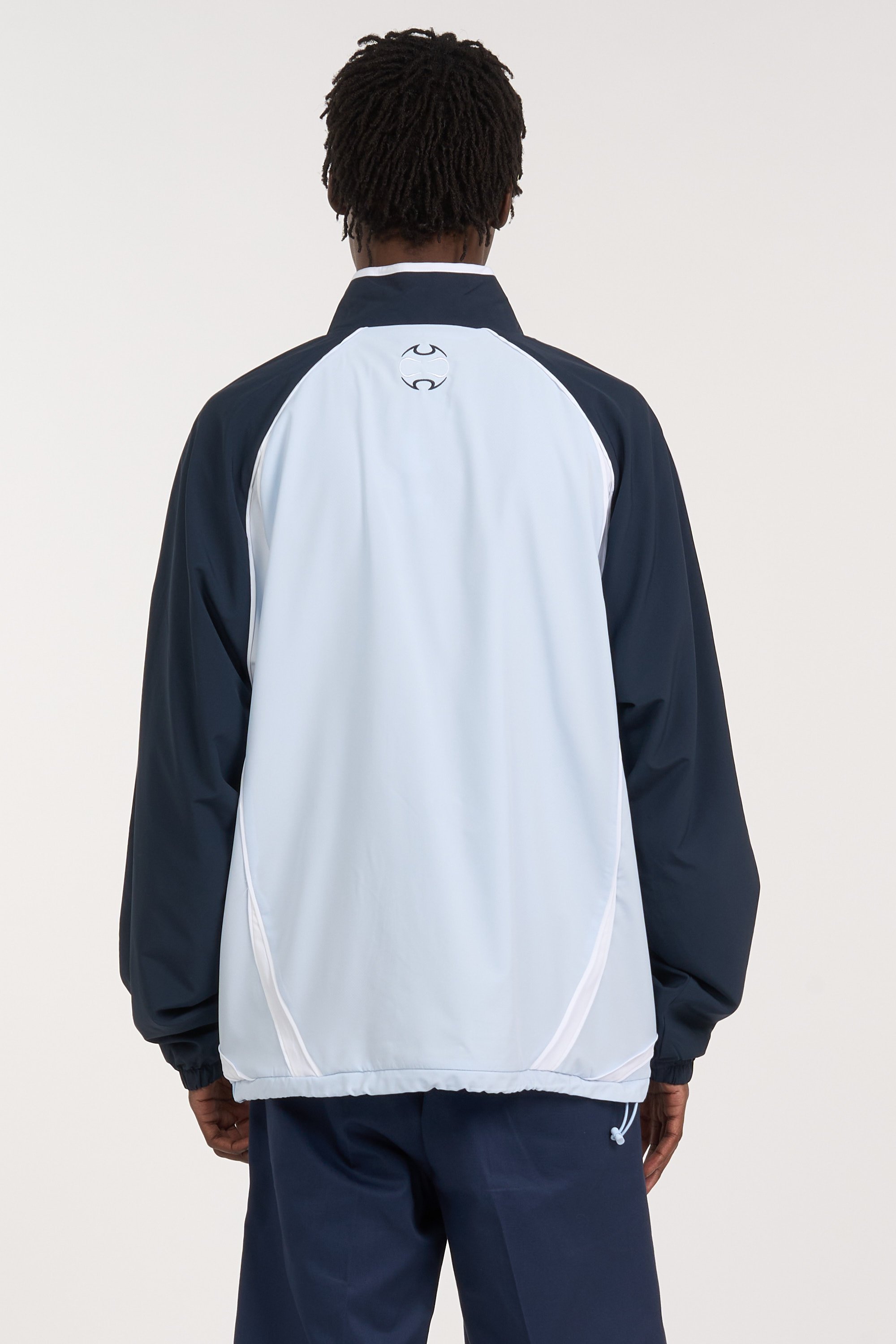 Slim-fit zip-up tracksuit top  | Blue ADIDAS Men