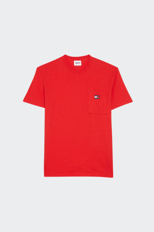 Homme - T-shirt Rouge Jeans Citadium | Tommy