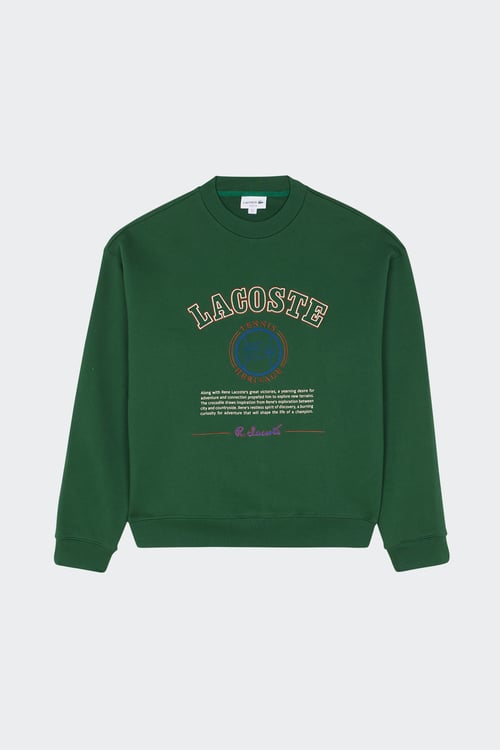 LACOSTE Sweatshirt Vert