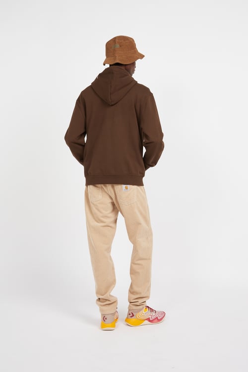 NEW ERA Hoodie Marron