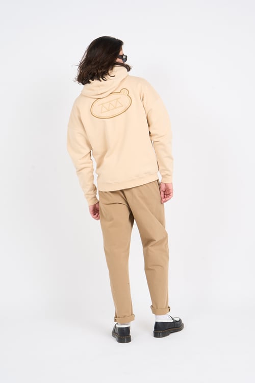 HOLOGRAM Hoodie Beige