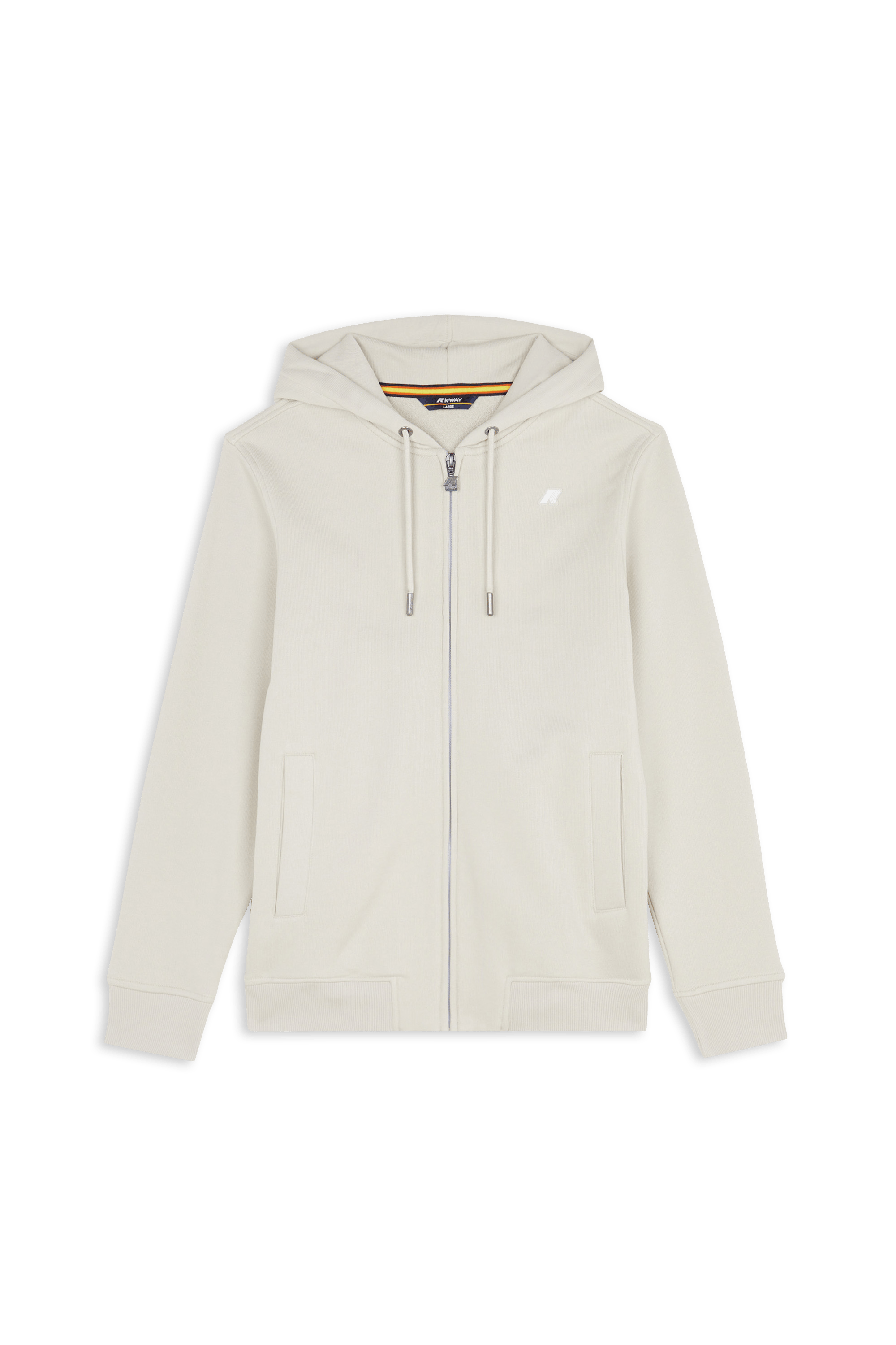 Hoodie zippé K-WAY Beige