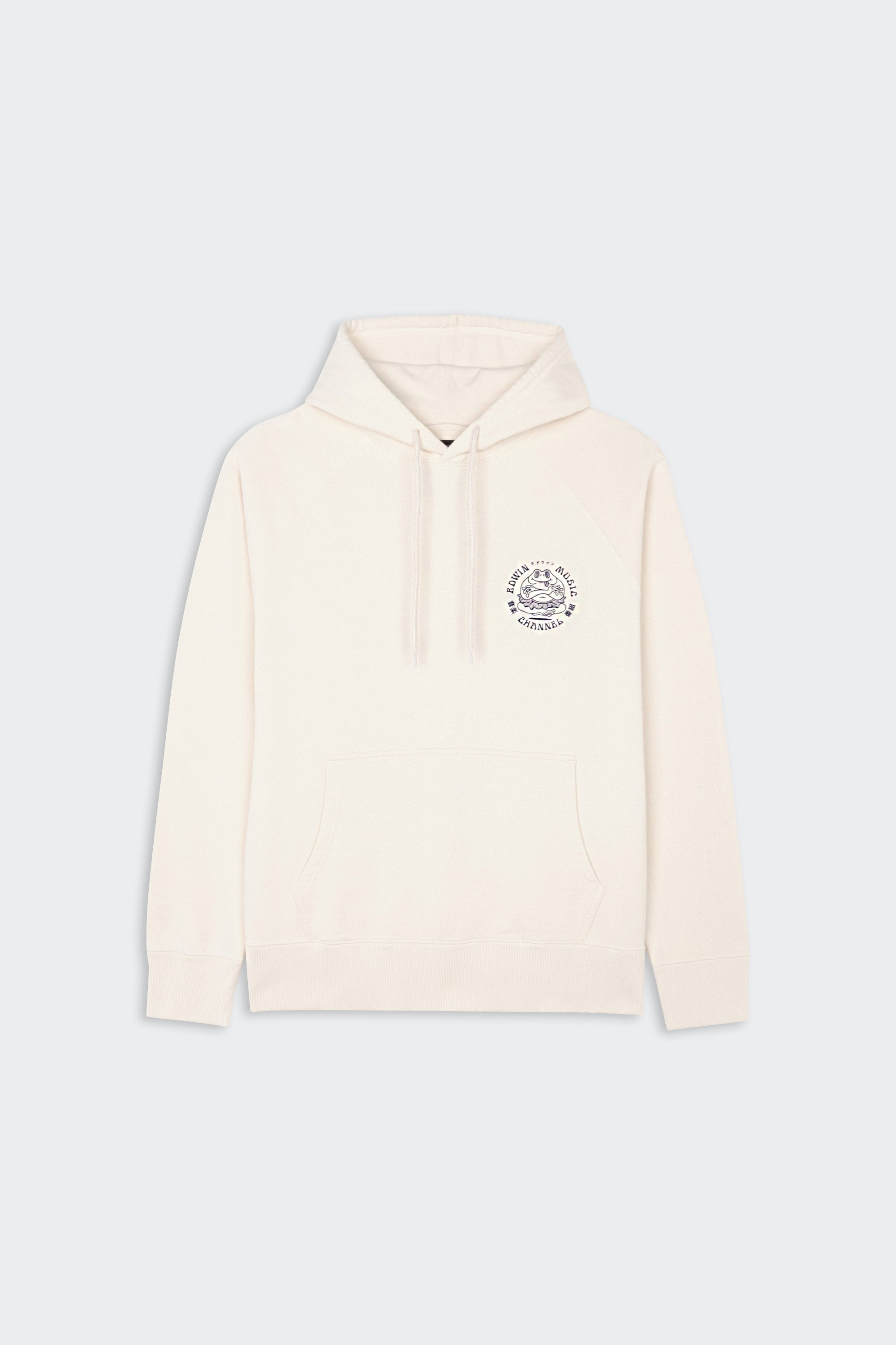 Hoodie | White by EDWIN Hoodie White