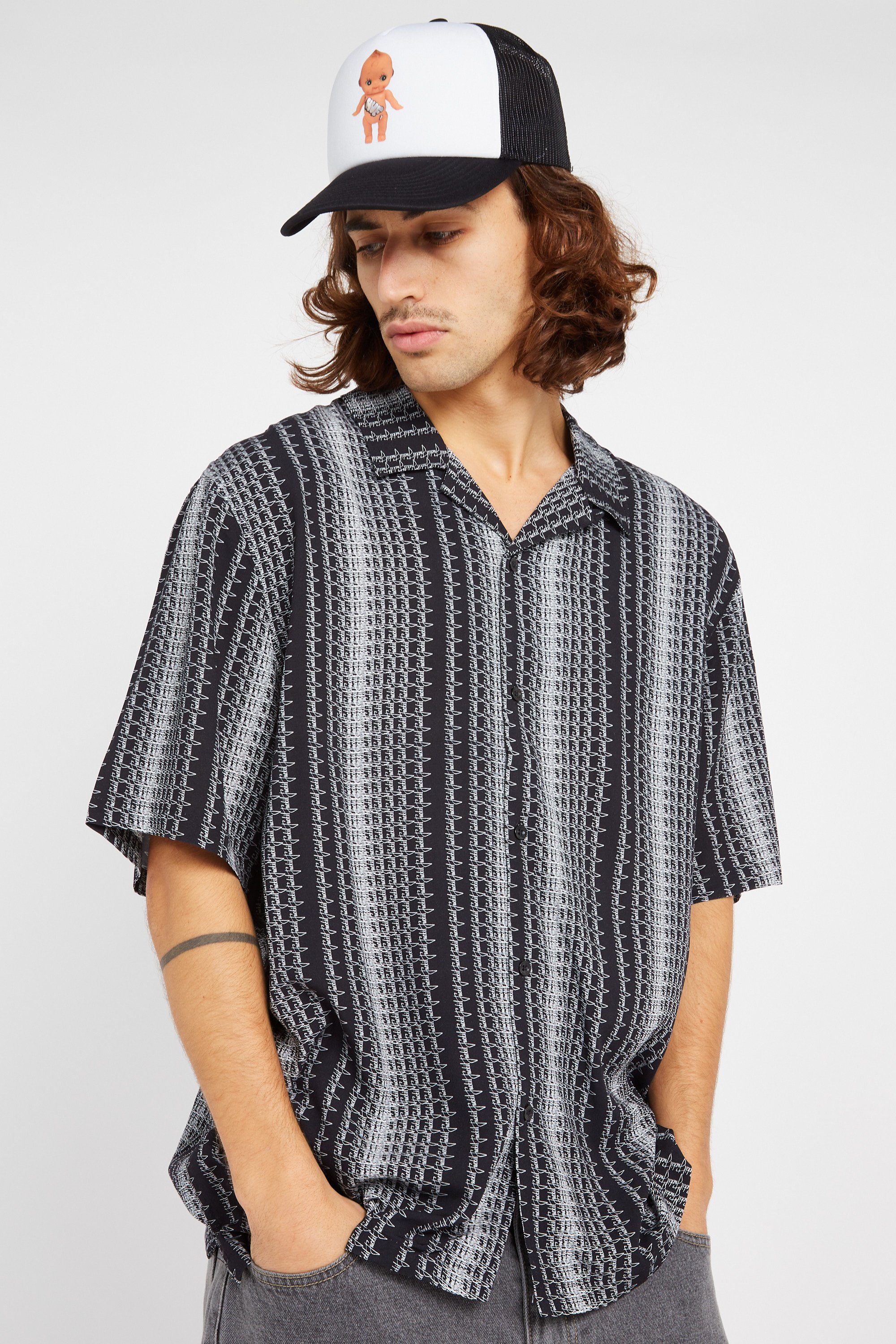Shirt | Black by HUF Shirt Black