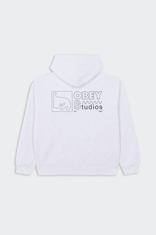 OBEY Hoodie Gris
