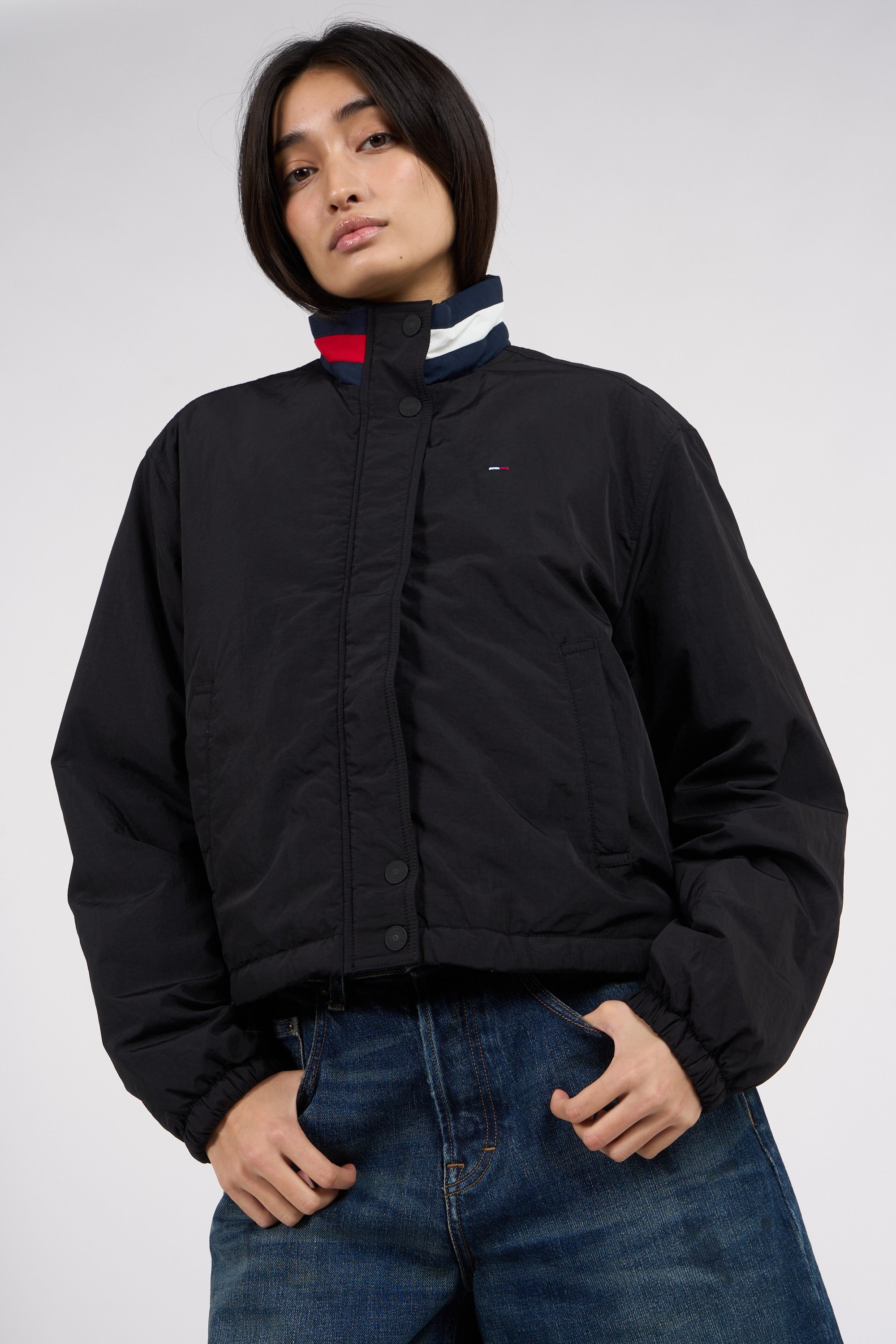 Jacket | Black by TOMMY JEANS Jacket Black