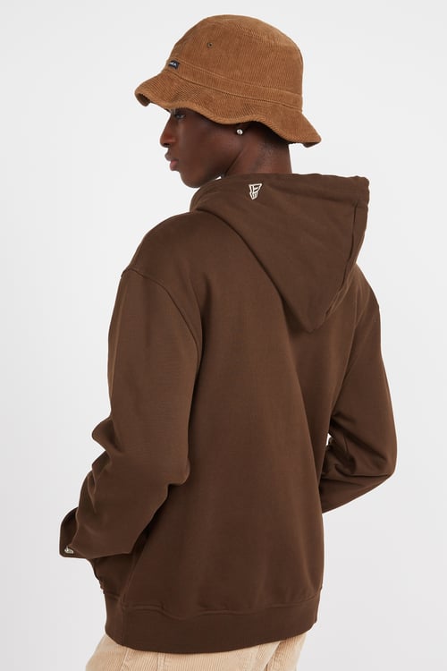NEW ERA Hoodie Marron