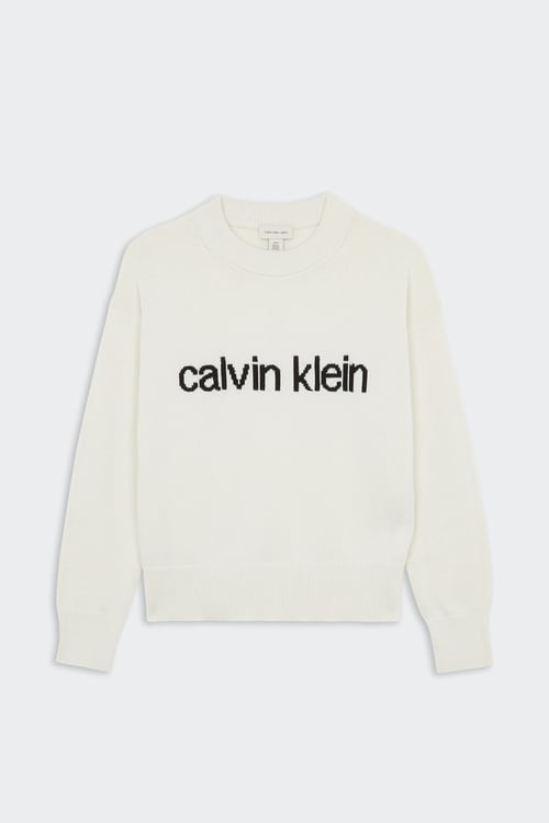 CALVIN KLEIN Pull Blanc