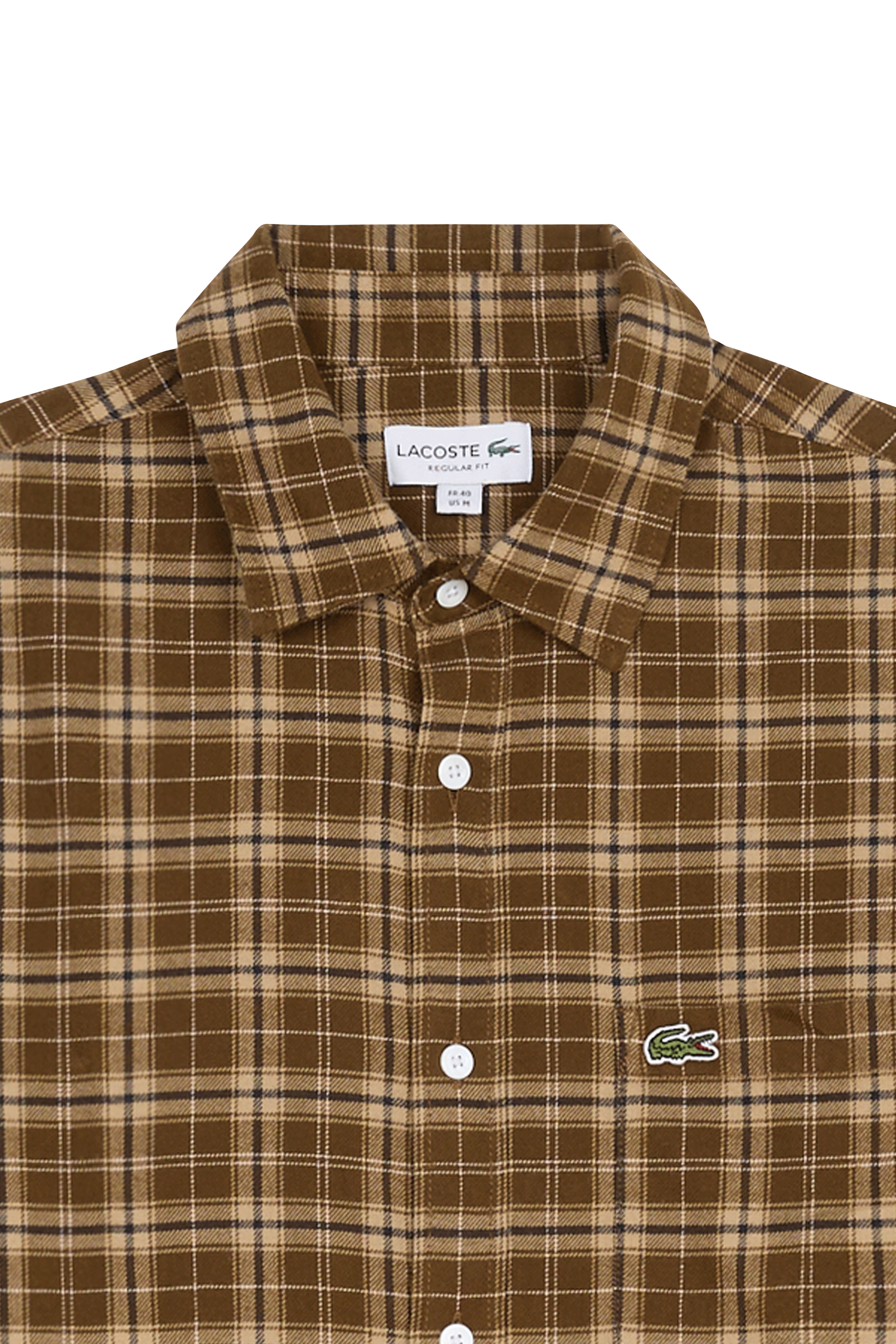 Chemise | Marron LACOSTE Homme