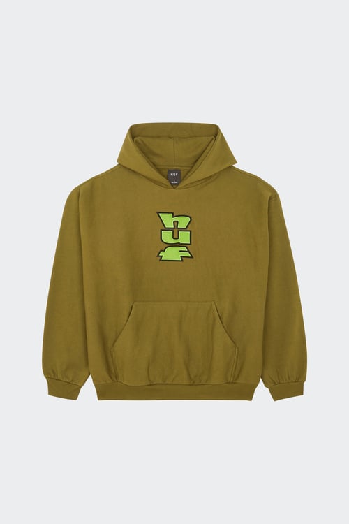 HUF Hoodie Vert