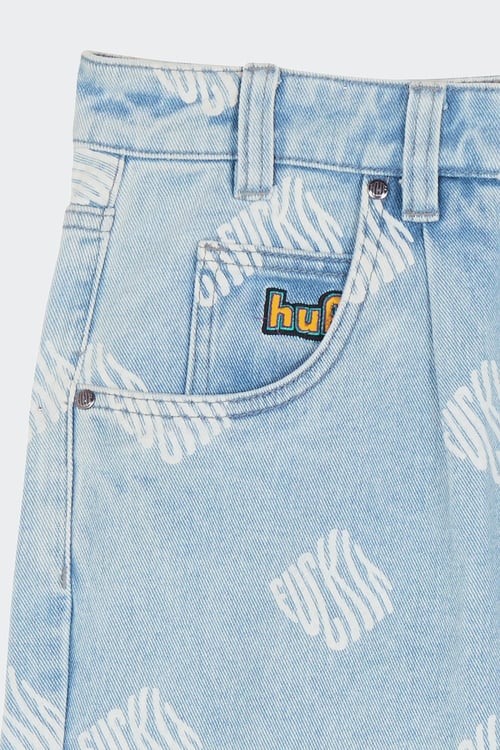 HUF Short Bleu