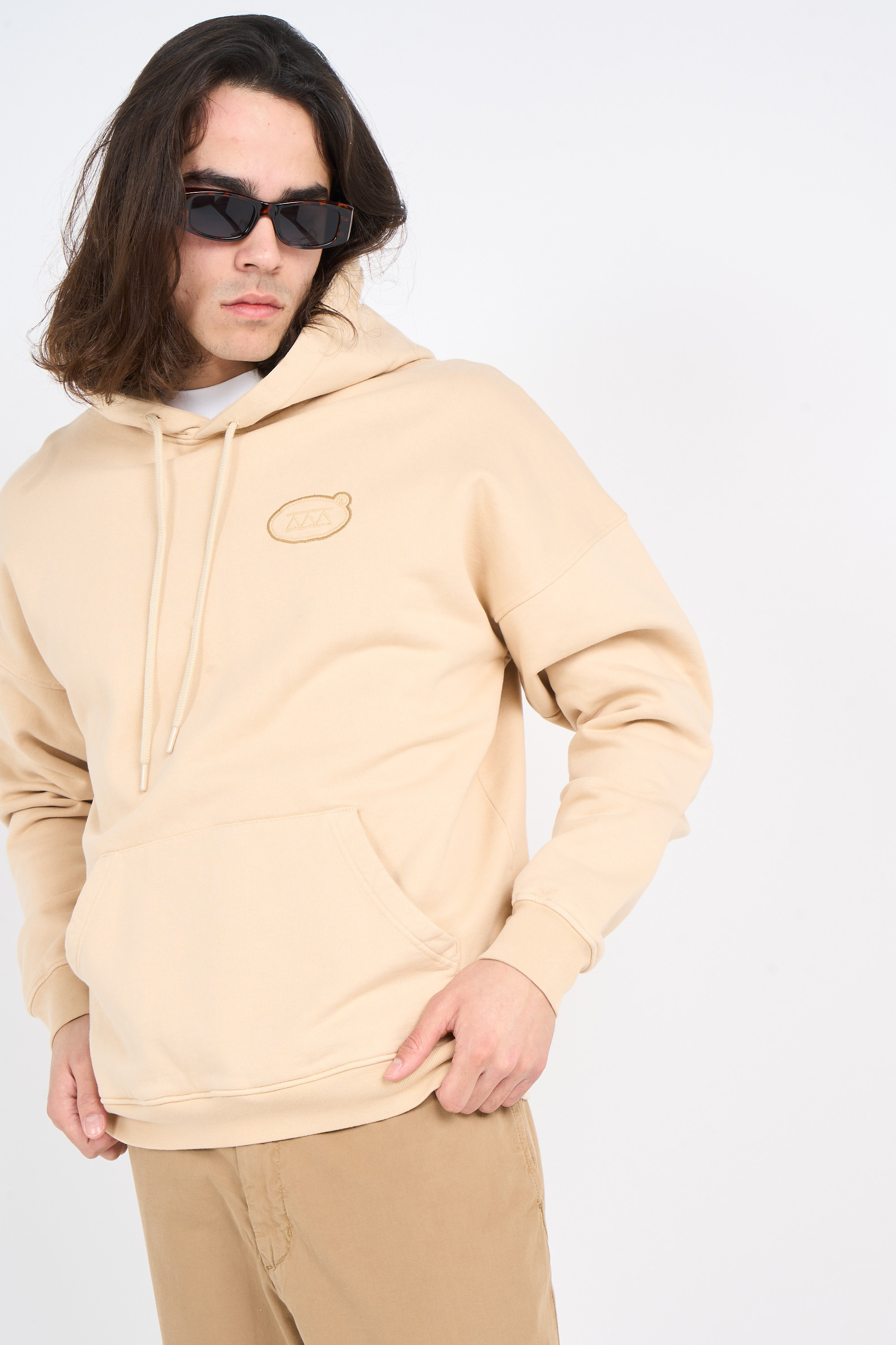 Hoodie Beige
