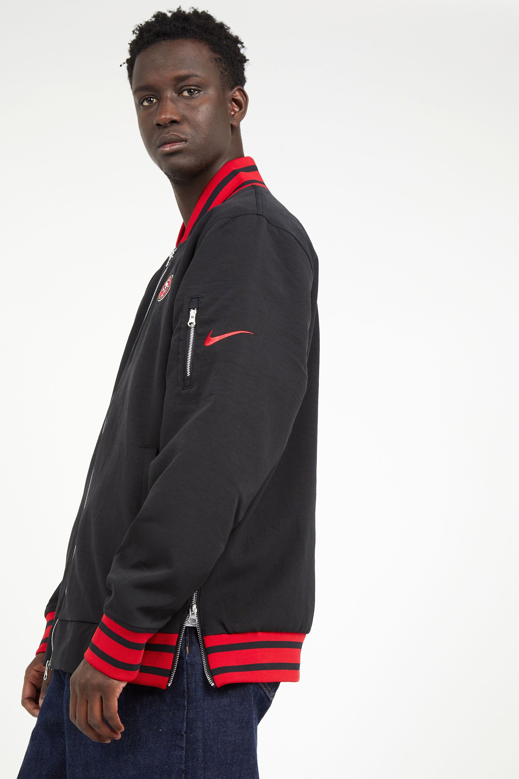 Bomber jacket | Black by NIKE NFL Bomber jacket Black