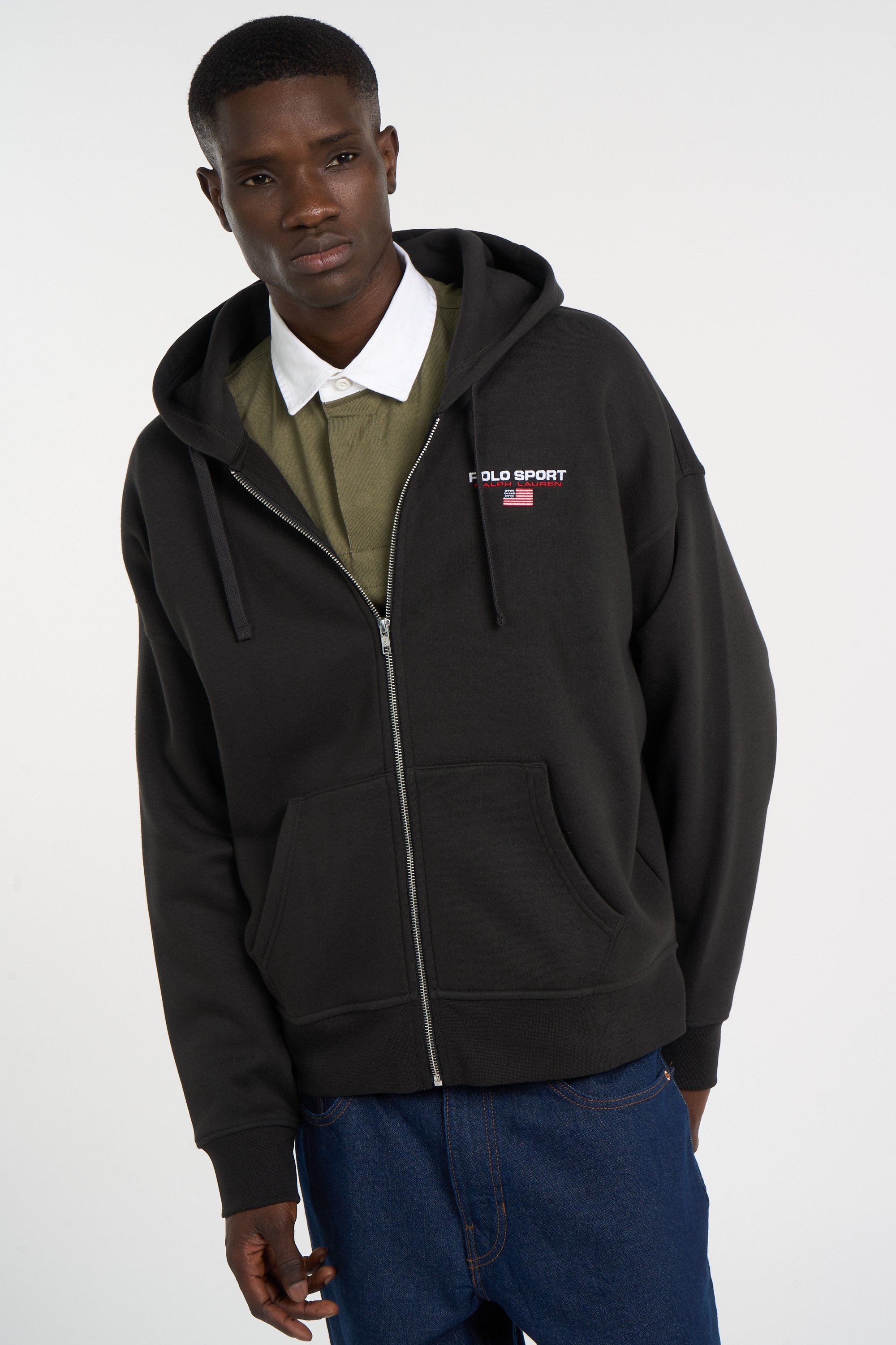 Tommy badge sweatshirt | Black POLO RALPH LAUREN Men