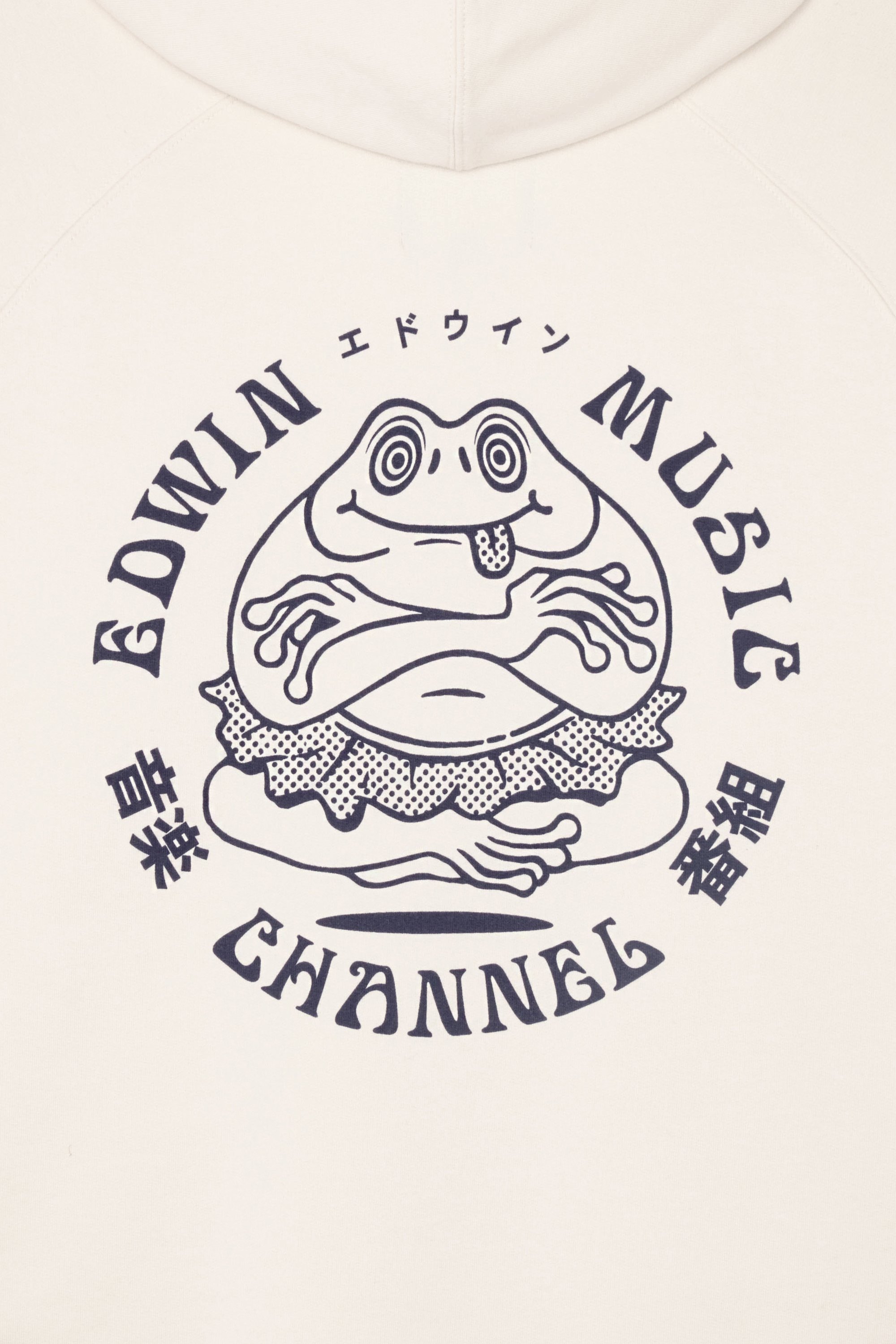 Hoodie | White by EDWIN Hoodie White