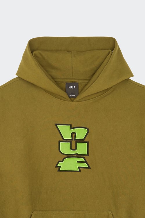HUF Hoodie Vert